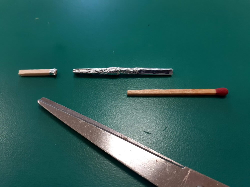 성냥 로켓 실험