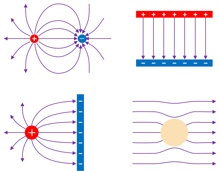 Electric field line