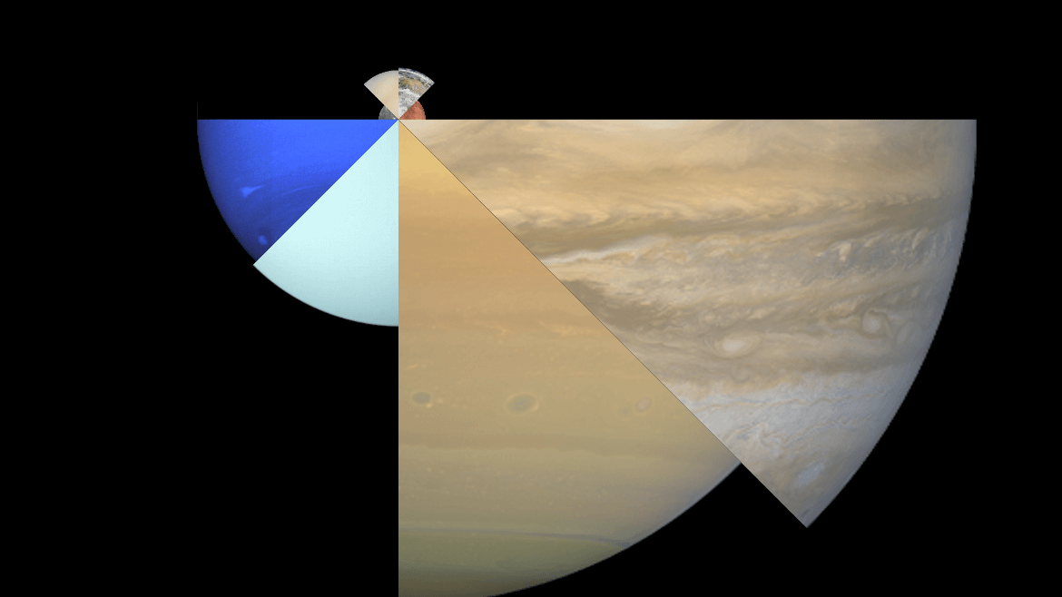 Gravity difference on several planet (with the scale that used on Earth)